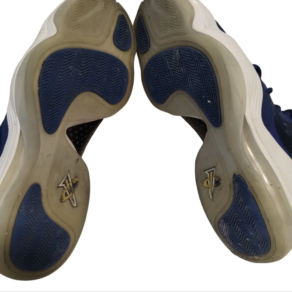 Nike Air Penny‎ V 5 Blue Chips Athletic Basketball Hip-Hop Sneakers Size 11